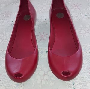 Melissa ultragirl basic jelly flats size 9